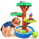 YCFUN Kids Sand Water Table, Plastic Outdoor Activity Sensory Tables for Boys Girls Toddler